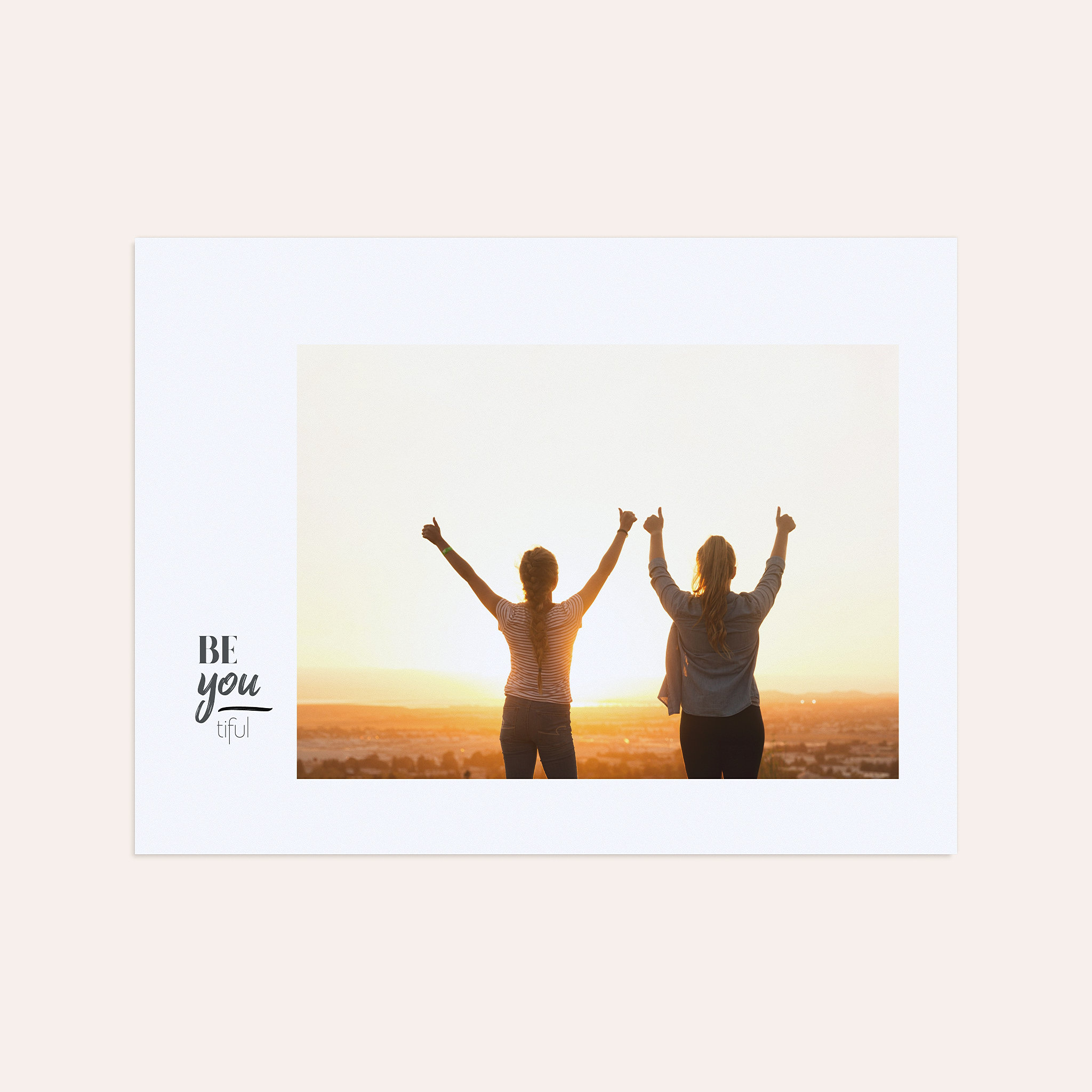 Wandbilder mit Foto - Be you