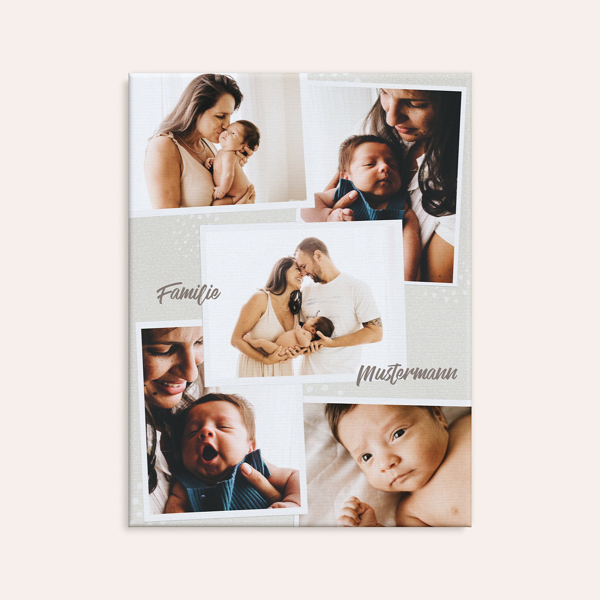 Wandbilder mit Foto - Happy family