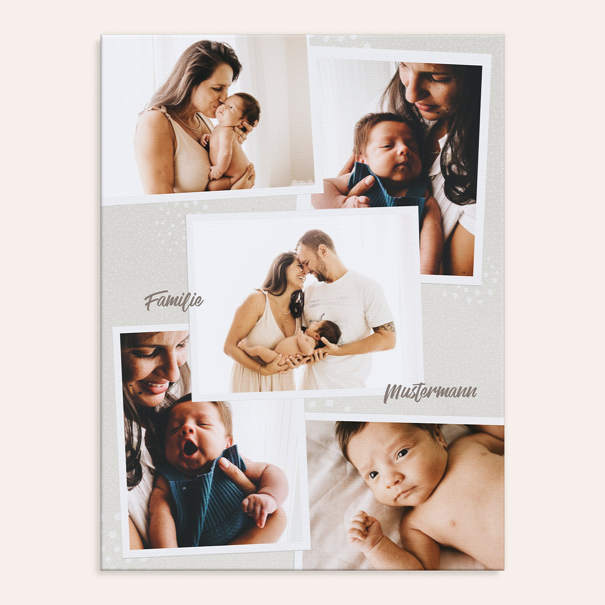 Wandbilder mit Foto - Happy family