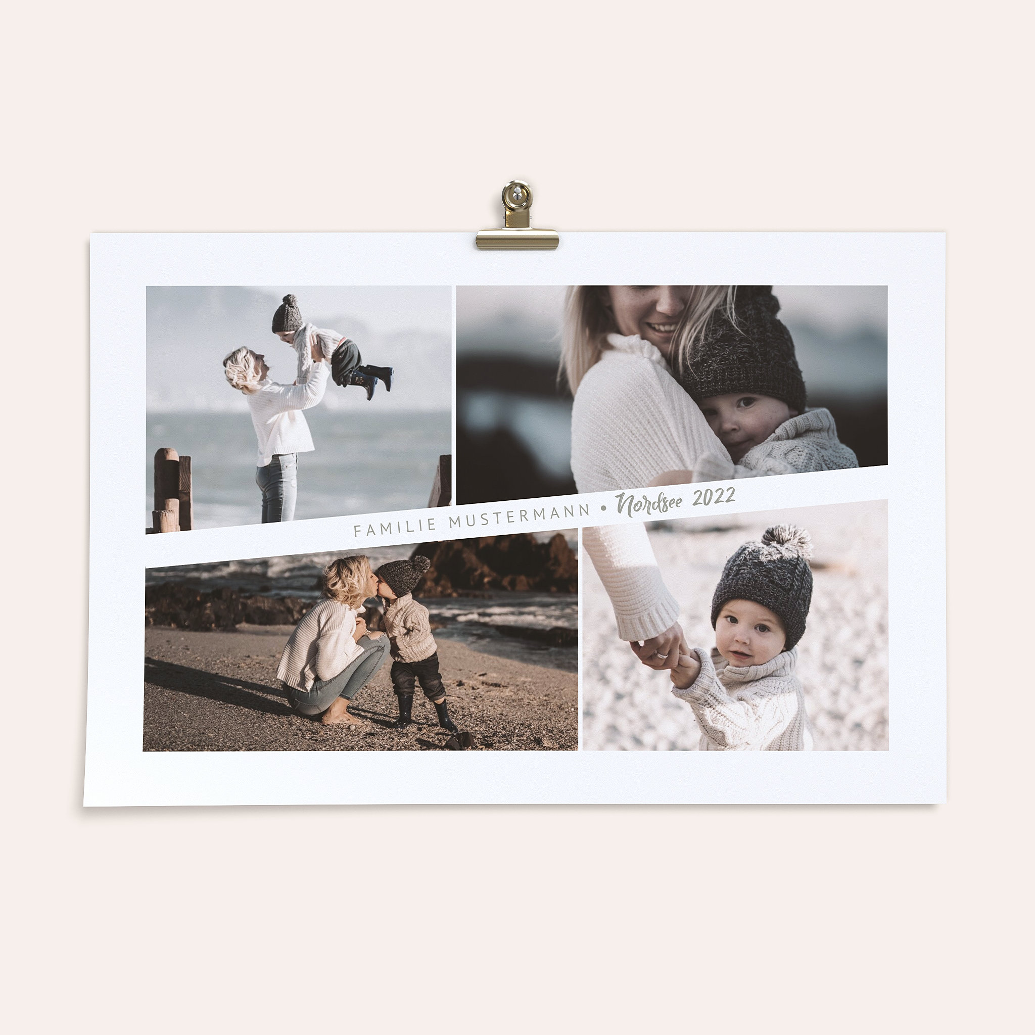 Wandbilder mit Foto - Modern collage