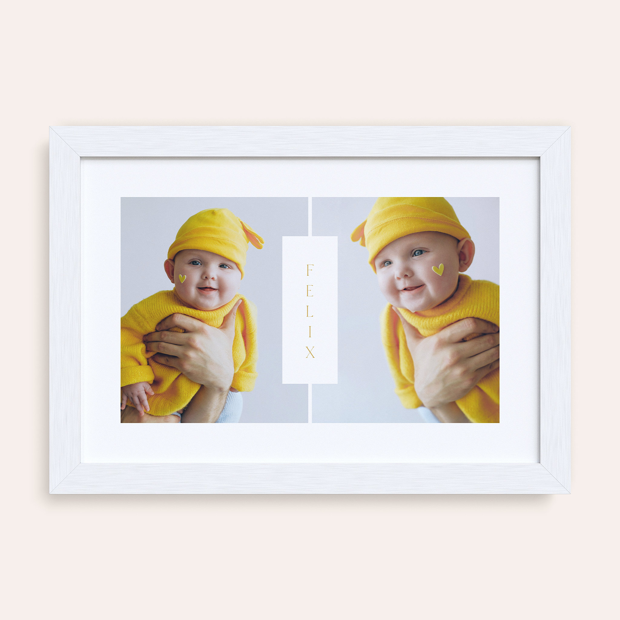 Wandbilder mit Foto - Babybäckchen
