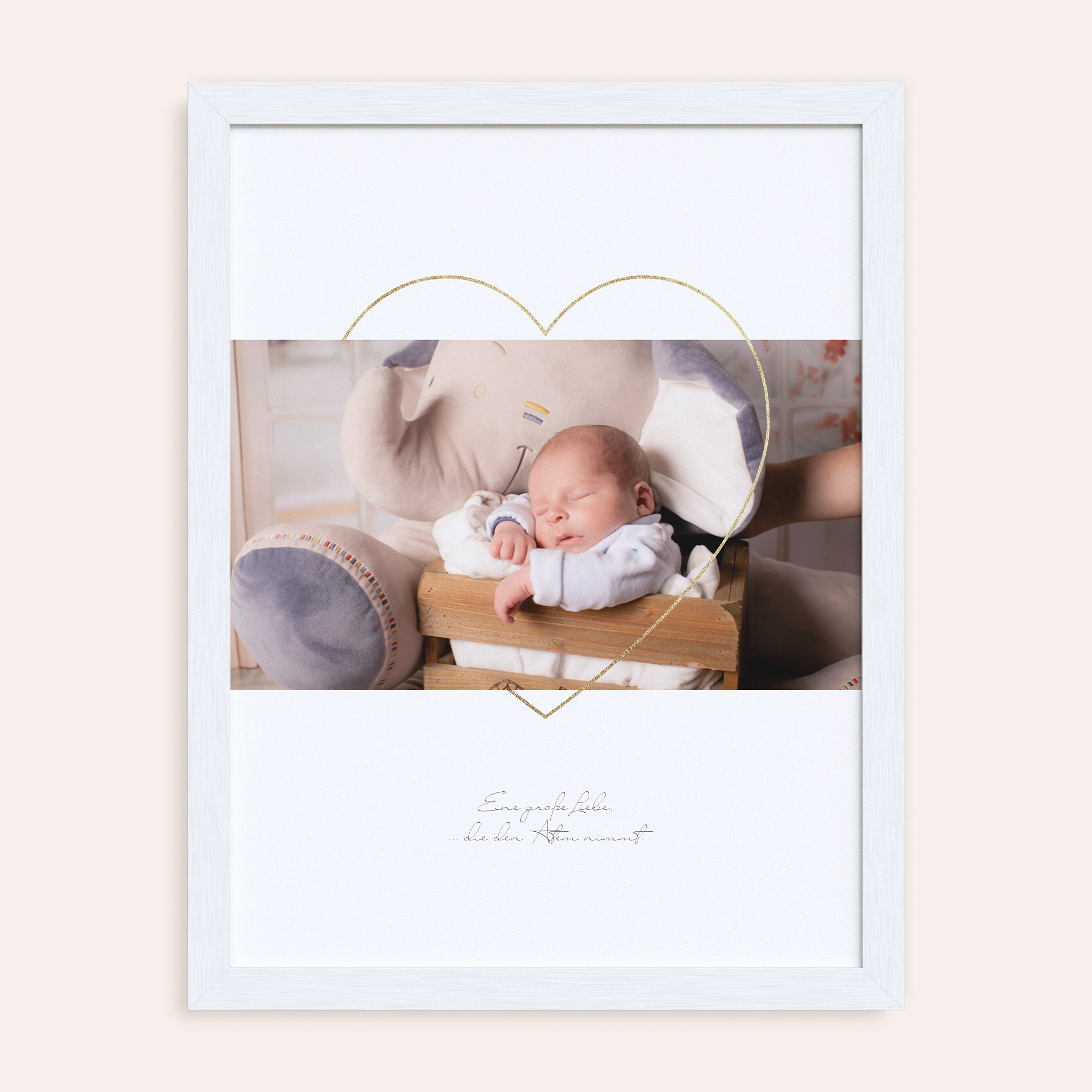 Wandbilder mit Foto - Kleine große Liebe