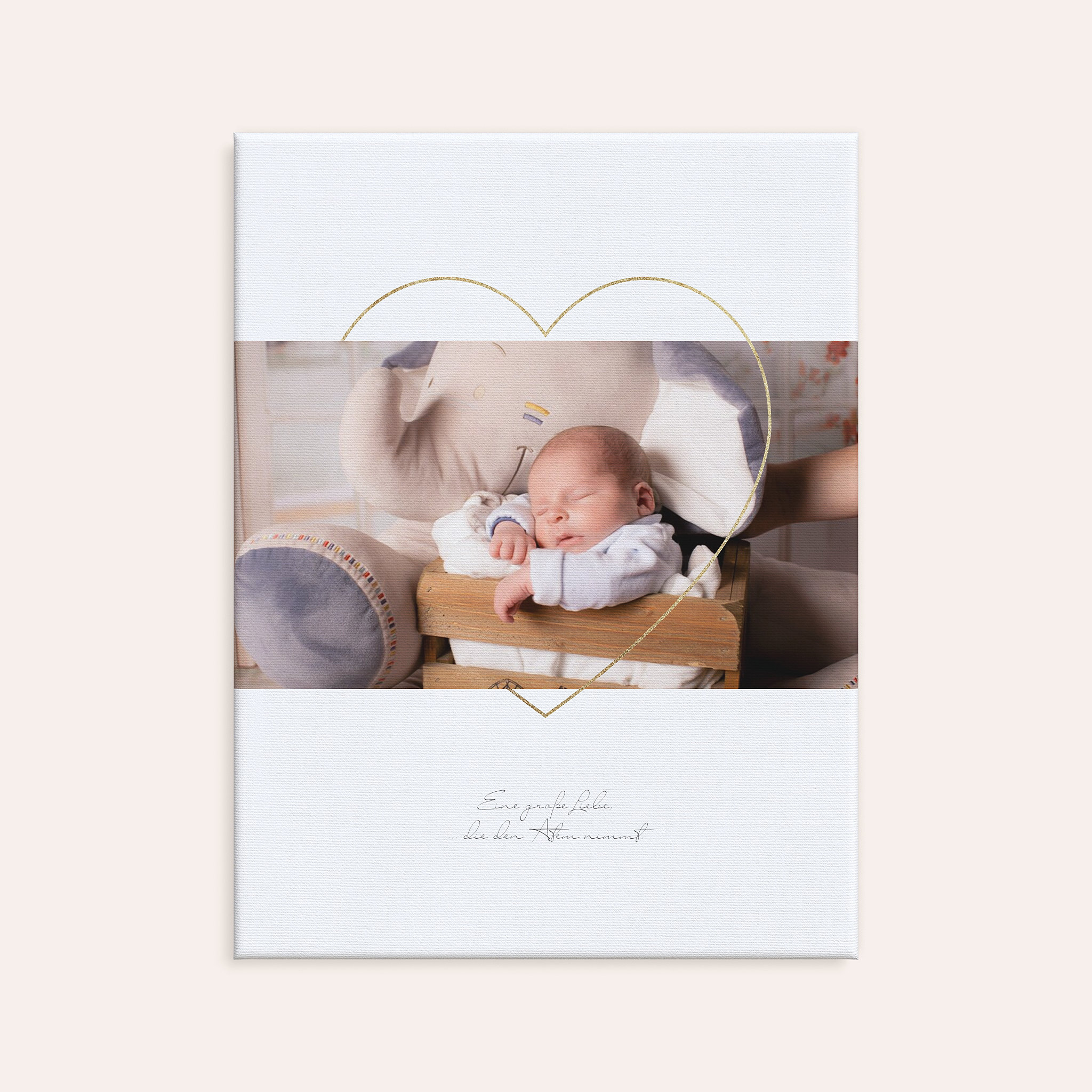 Wandbilder mit Foto - Kleine große Liebe