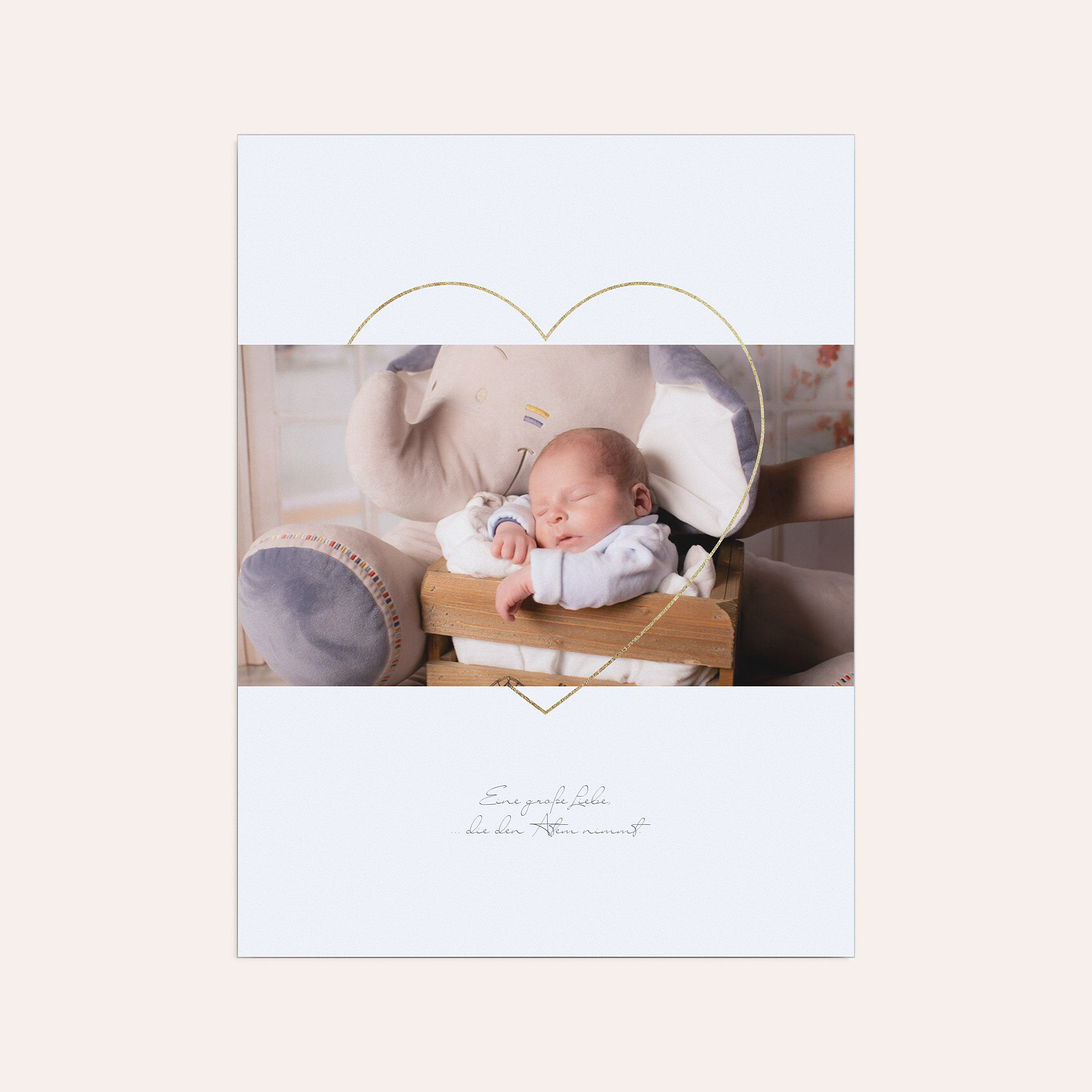 Wandbilder mit Foto - Kleine große Liebe