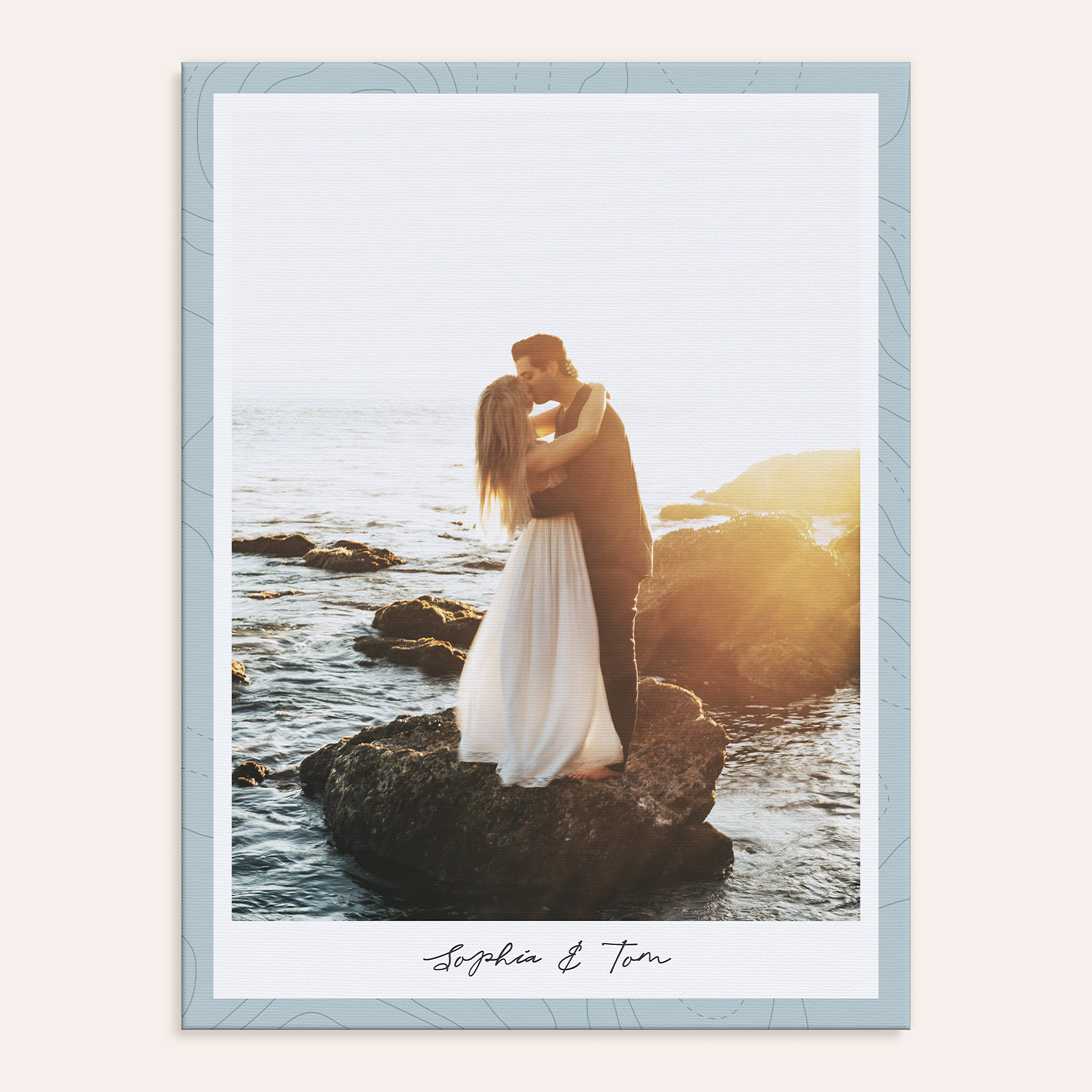 Wandbilder mit Foto - Waves of love