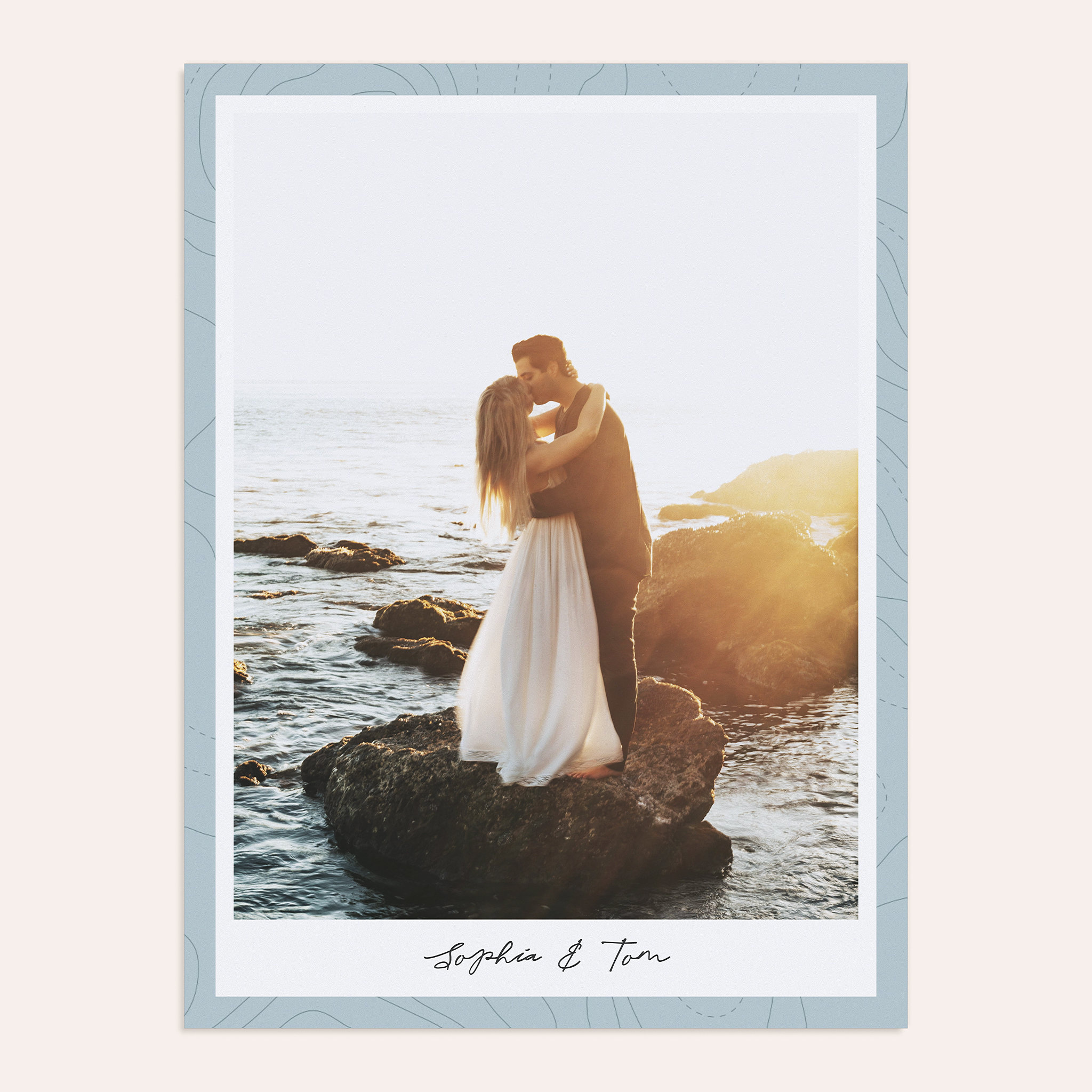 Wandbilder mit Foto - Waves of love