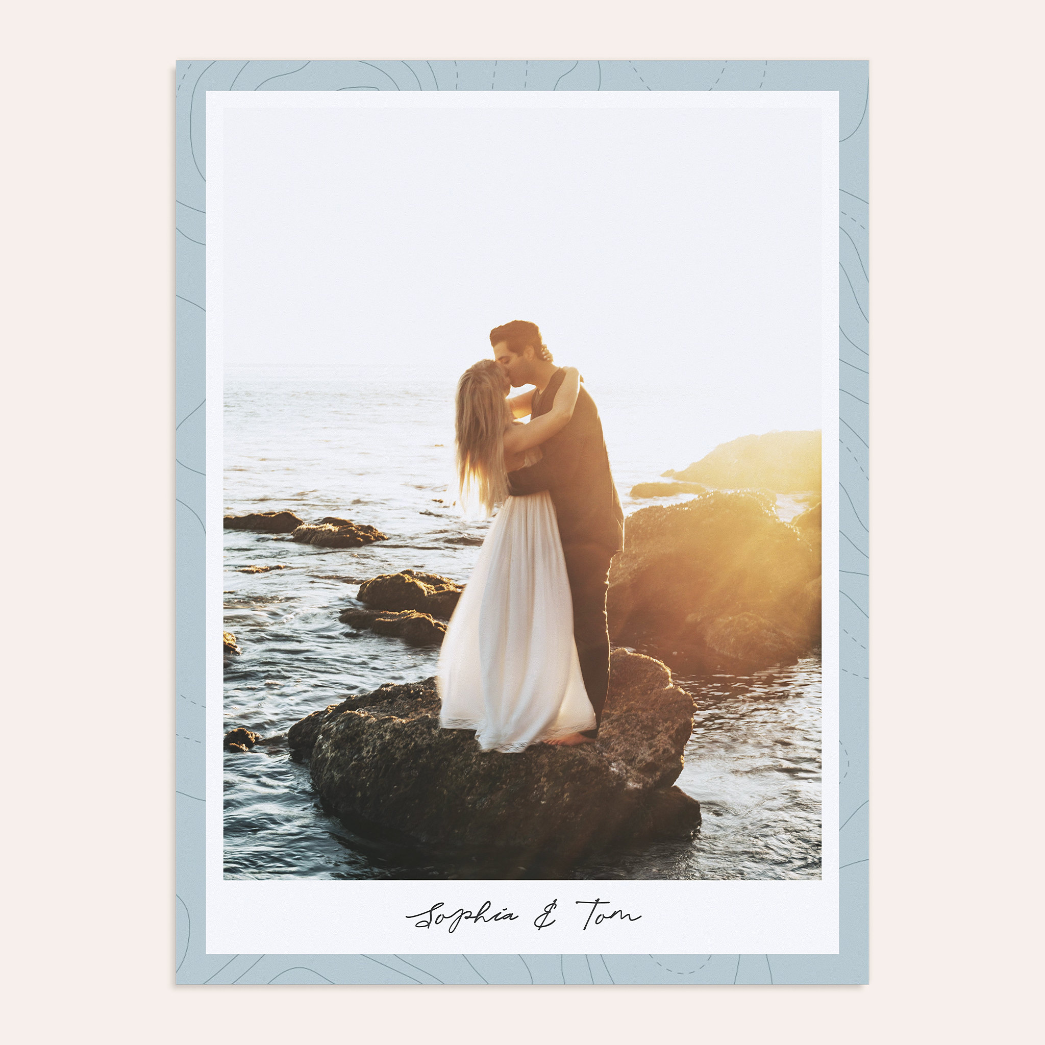 Wandbilder mit Foto - Waves of love