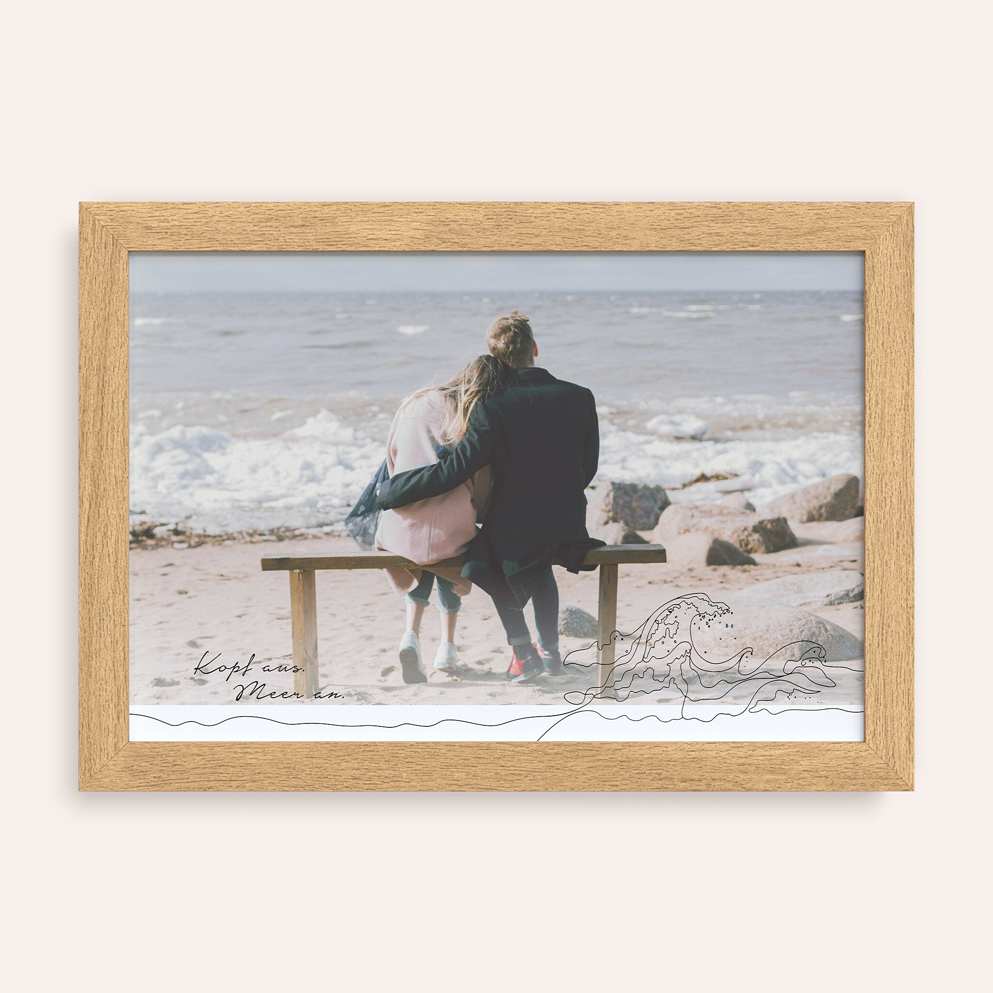 Wandbilder mit Foto - Wellenrauschen