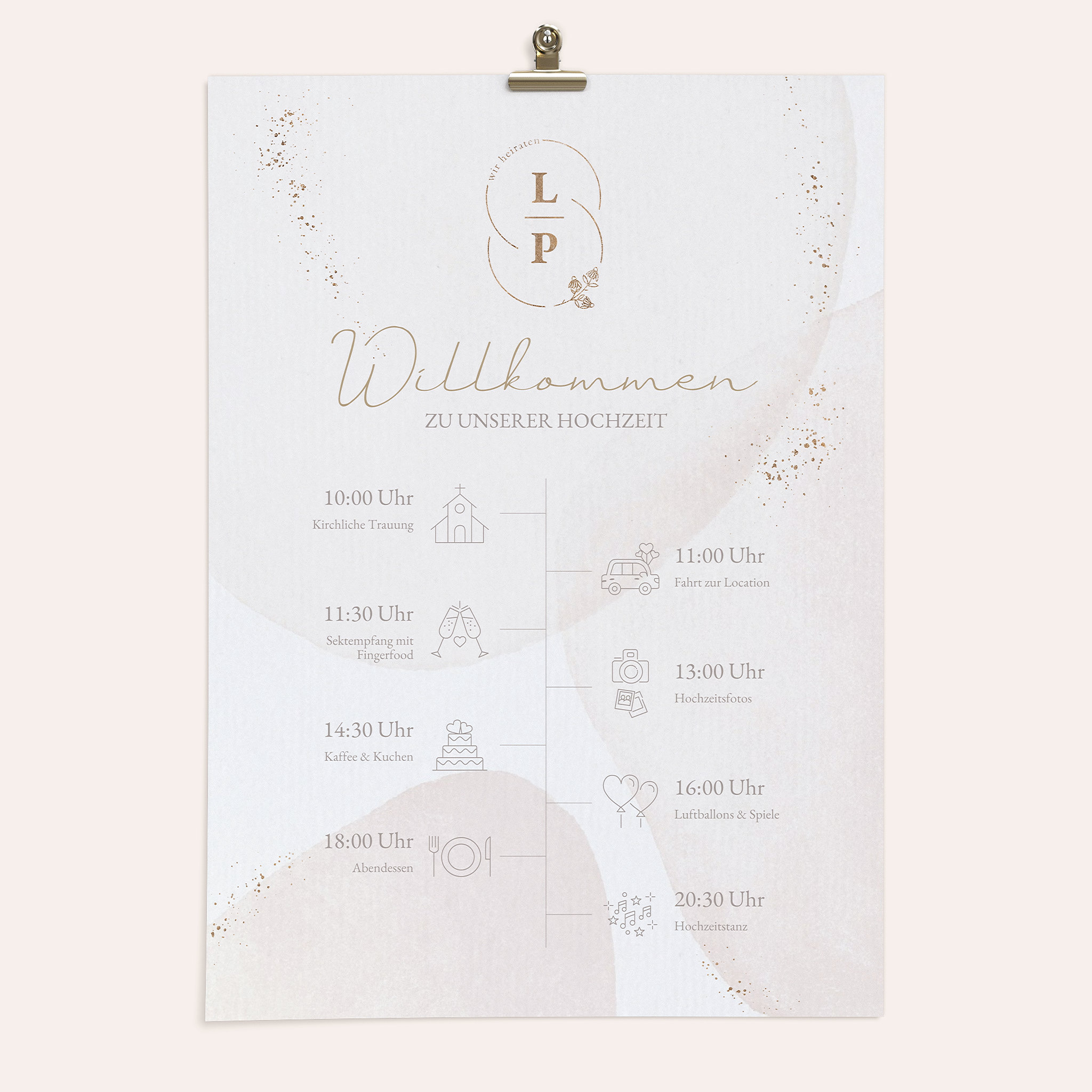 Ablaufplan Hochzeit - Perfect Match