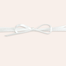 Satin­band weiß