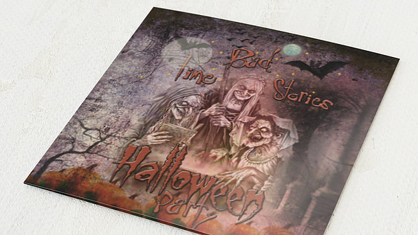 Einladungskarten Halloween - Bad Time Stories