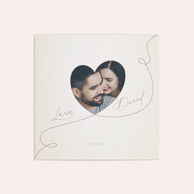 Hochzeitseinladung - Leichtigkeit