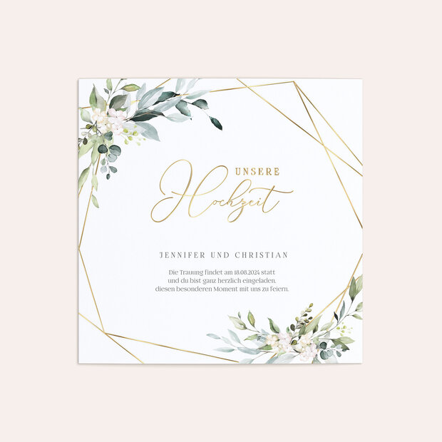 Hochzeitseinladung - Tender Florals