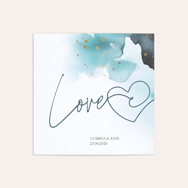 Hochzeitseinladung - Liebe ist alles