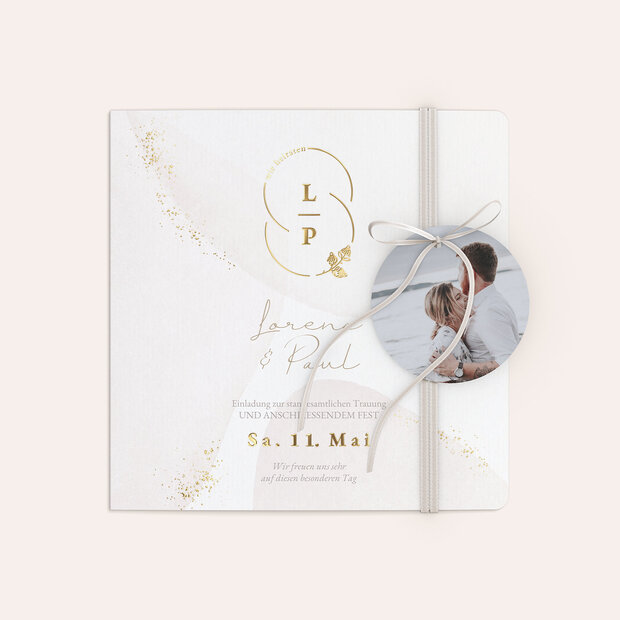 Hochzeitseinladung - Perfect Match
