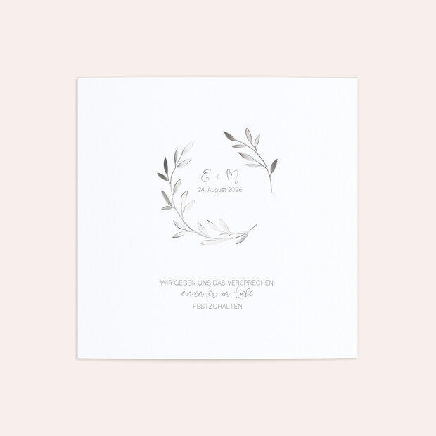 Hochzeitseinladung - Zweiglein