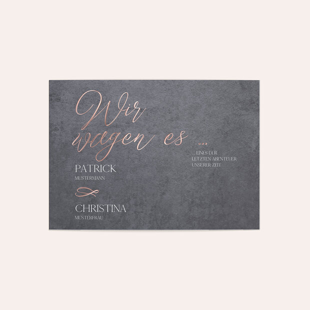 Hochzeitseinladung - Lebenstraum