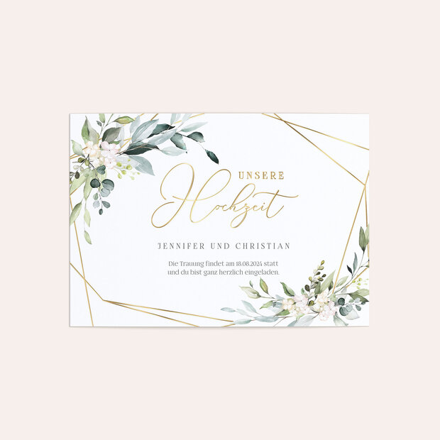 Hochzeitseinladung - Tender Florals