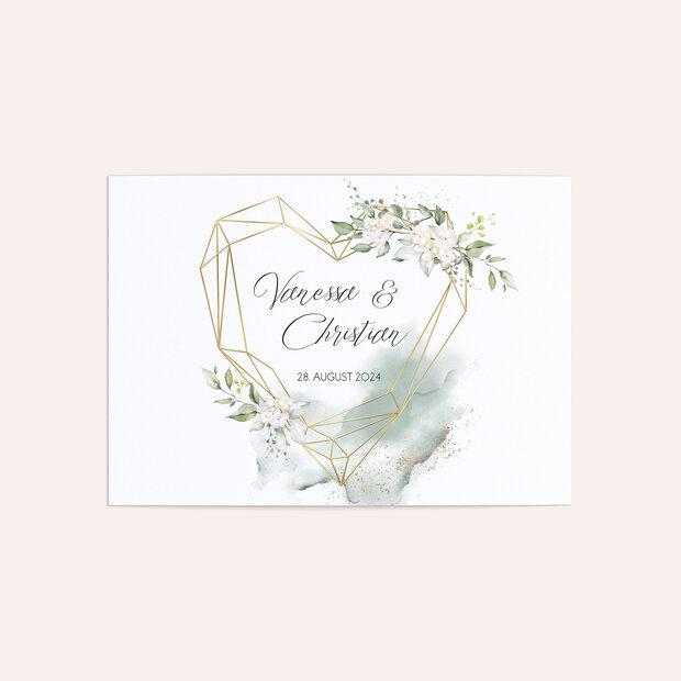 Hochzeitseinladung - Herzliche Eleganz