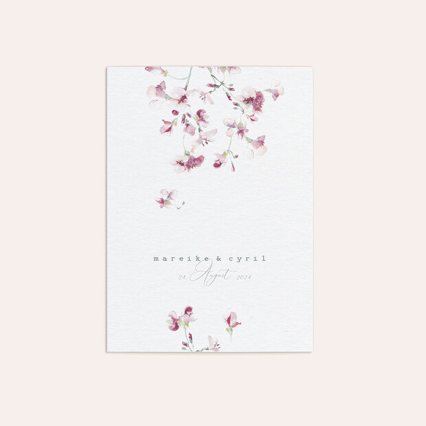 Hochzeitseinladung - Flower passion