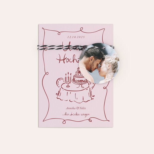 Hochzeitseinladung - Cherry Kiss