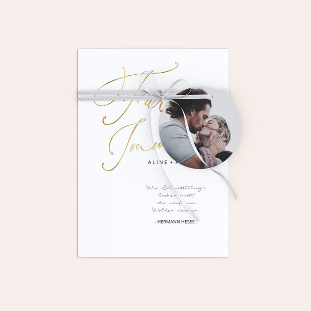 Hochzeitseinladung - Schmetterlingslachen