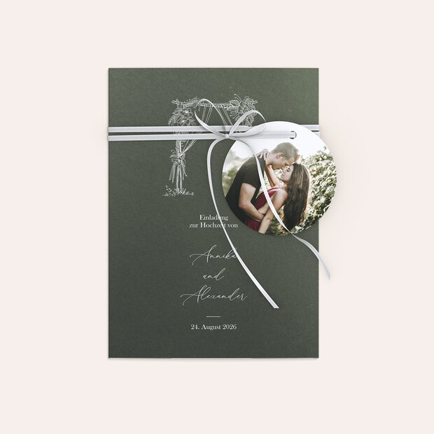 Hochzeitseinladung - Unter freiem Himmel