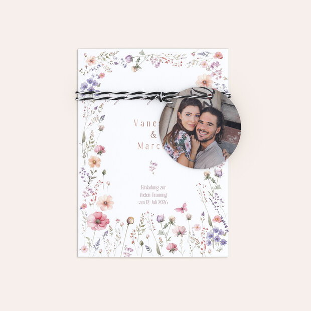 Hochzeitseinladung - Boho Bloom