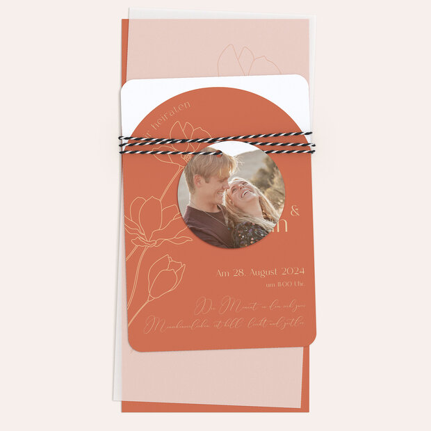 Hochzeitseinladung - Kleiner Blütentraum