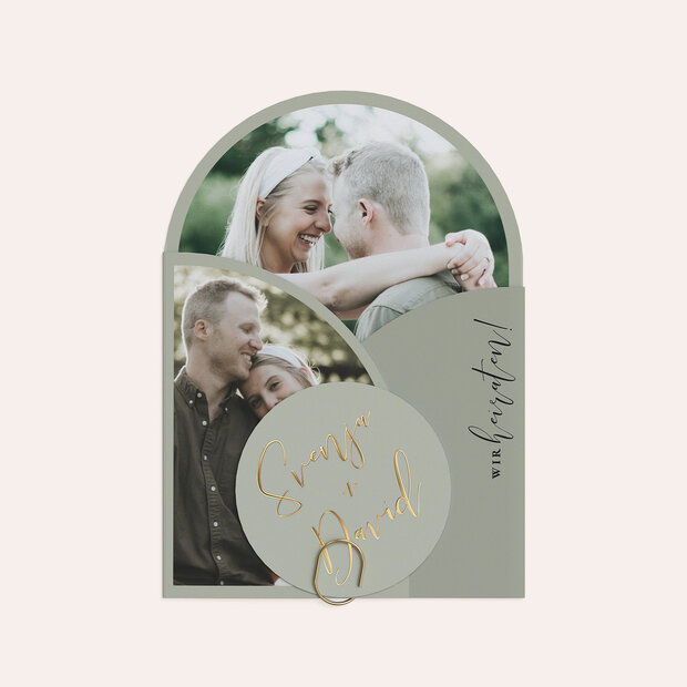 Hochzeitseinladung - Auf immer