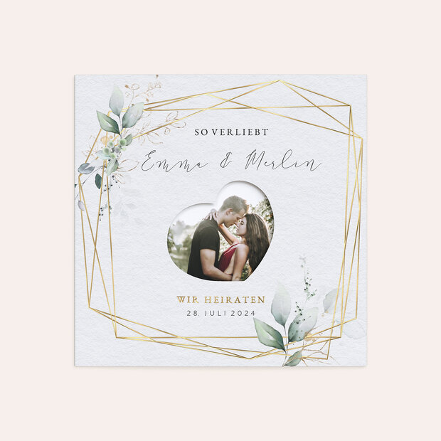 Hochzeitseinladung - Traumbouquet