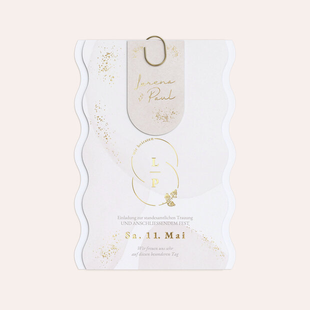 Hochzeitseinladung - Perfect Match