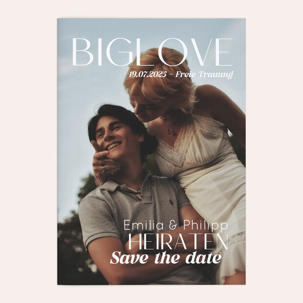 Hochzeitseinladung - Love Magazine