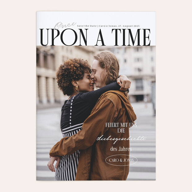 Hochzeitseinladung - Trau(m)-Gazette
