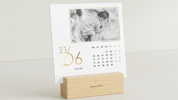 Fotokalender - Stilvolles Jahr Tischkalender
