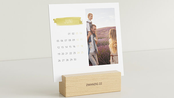 Fotokalender - Vier Jahreszeiten Tischkalender