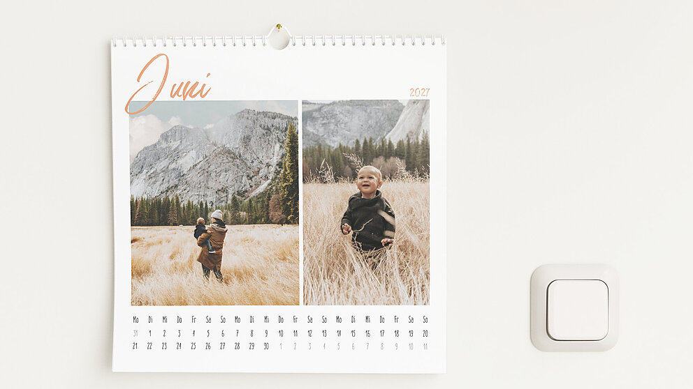Phänomenales Jahr Fotokalender quadratisch 300x300mm