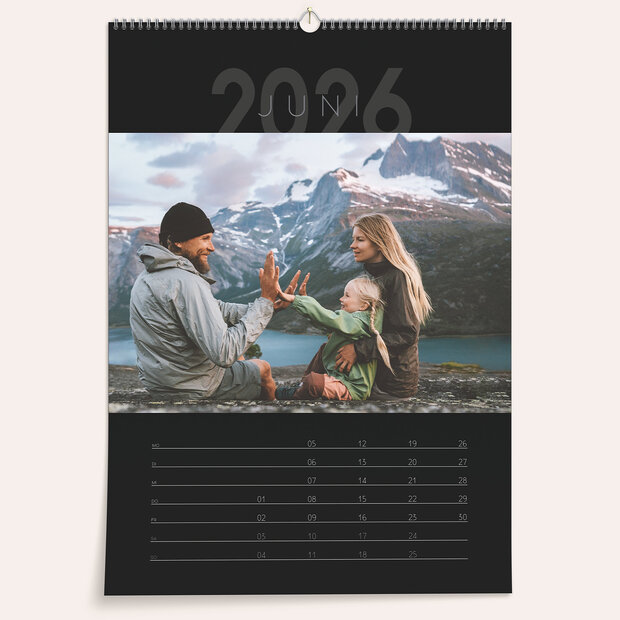 Fotokalender - 12 elegante Monate