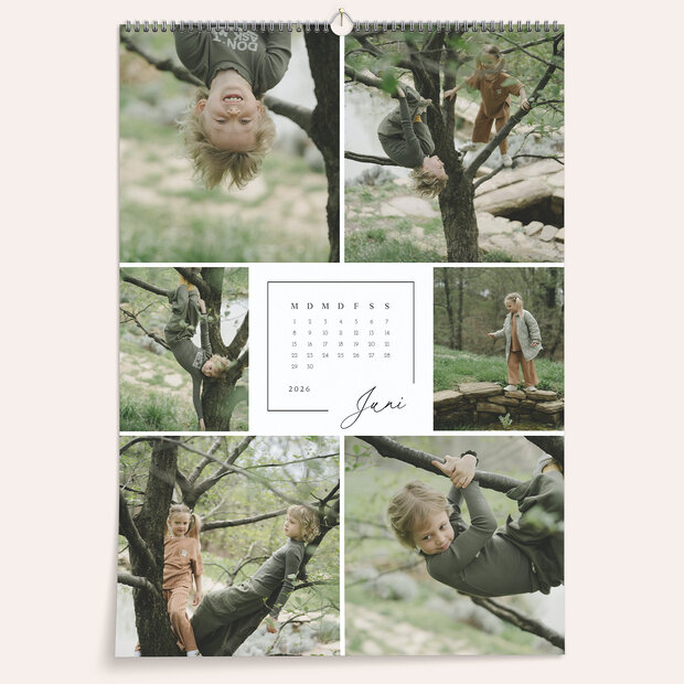 Fotokalender - Fröhliche Fotocollage