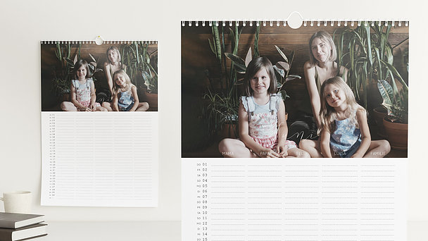 Fotokalender - Glück im Blick Familienplaner