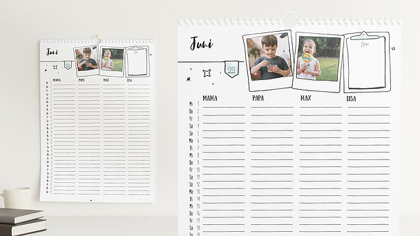 Fotokalender - New horizons Familienkalender