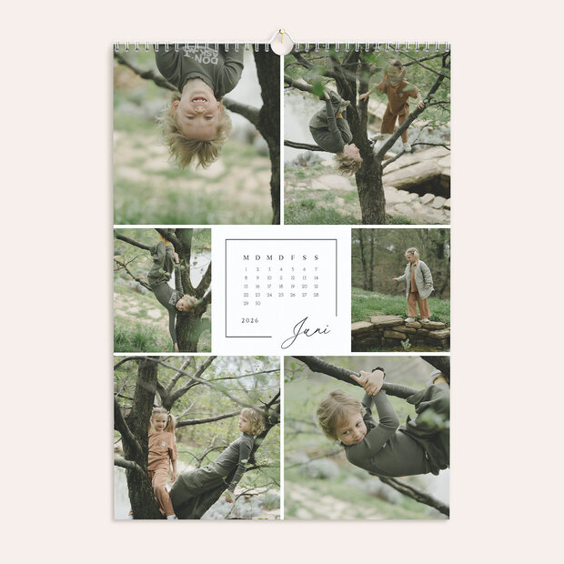 Fotokalender - Fröhliche Fotocollage