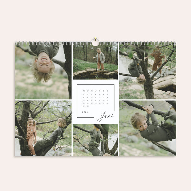 Fotokalender - Fröhliche Fotocollage