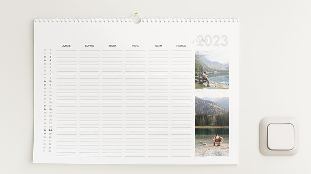 Fotokalender - Allezeit Familienkalender