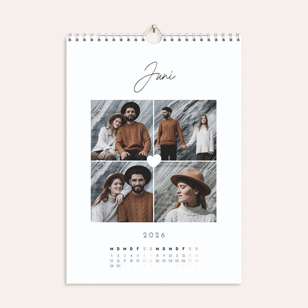 Fotokalender - Jahr voller Herzensmenschen