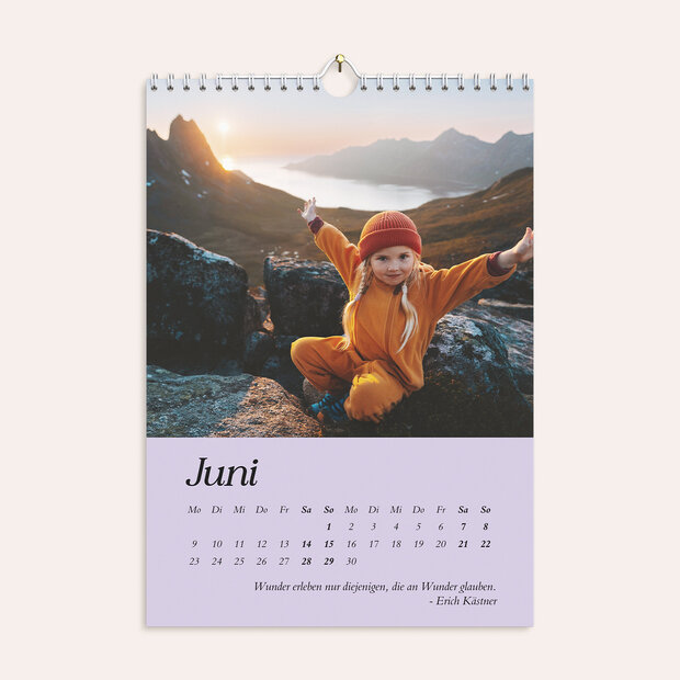 Fotokalender - Farbenfroh durchs Jahr