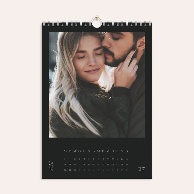 Fotokalender - Simply Black