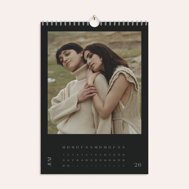 Fotokalender - Simply Black