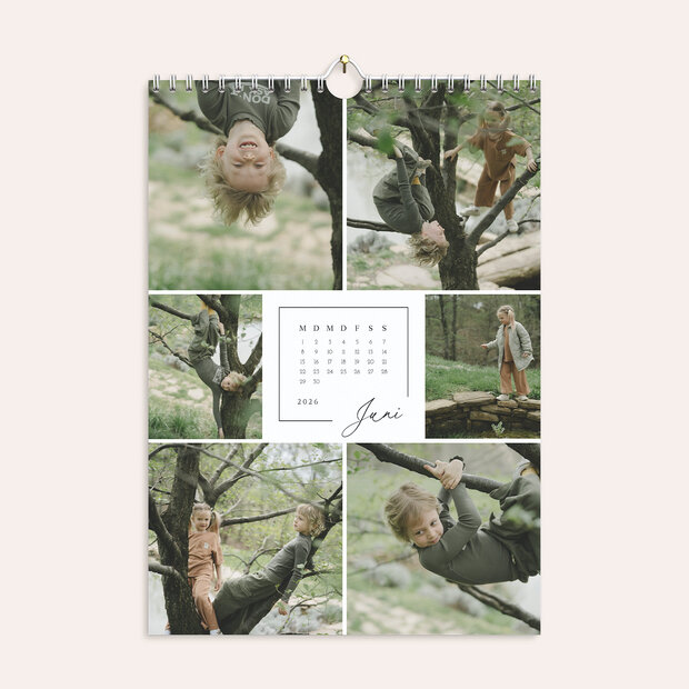 Fotokalender - Fröhliche Fotocollage