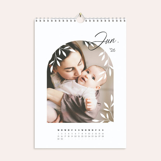Fotokalender - Edler Blätterbogen
